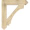 Ekena Millwork Imperial Arts & Crafts Rough Sawn Bracket, Douglas Fir, 6"W x 34"D x 38"H BKT06X34X38IMP03RDF - alternate 3